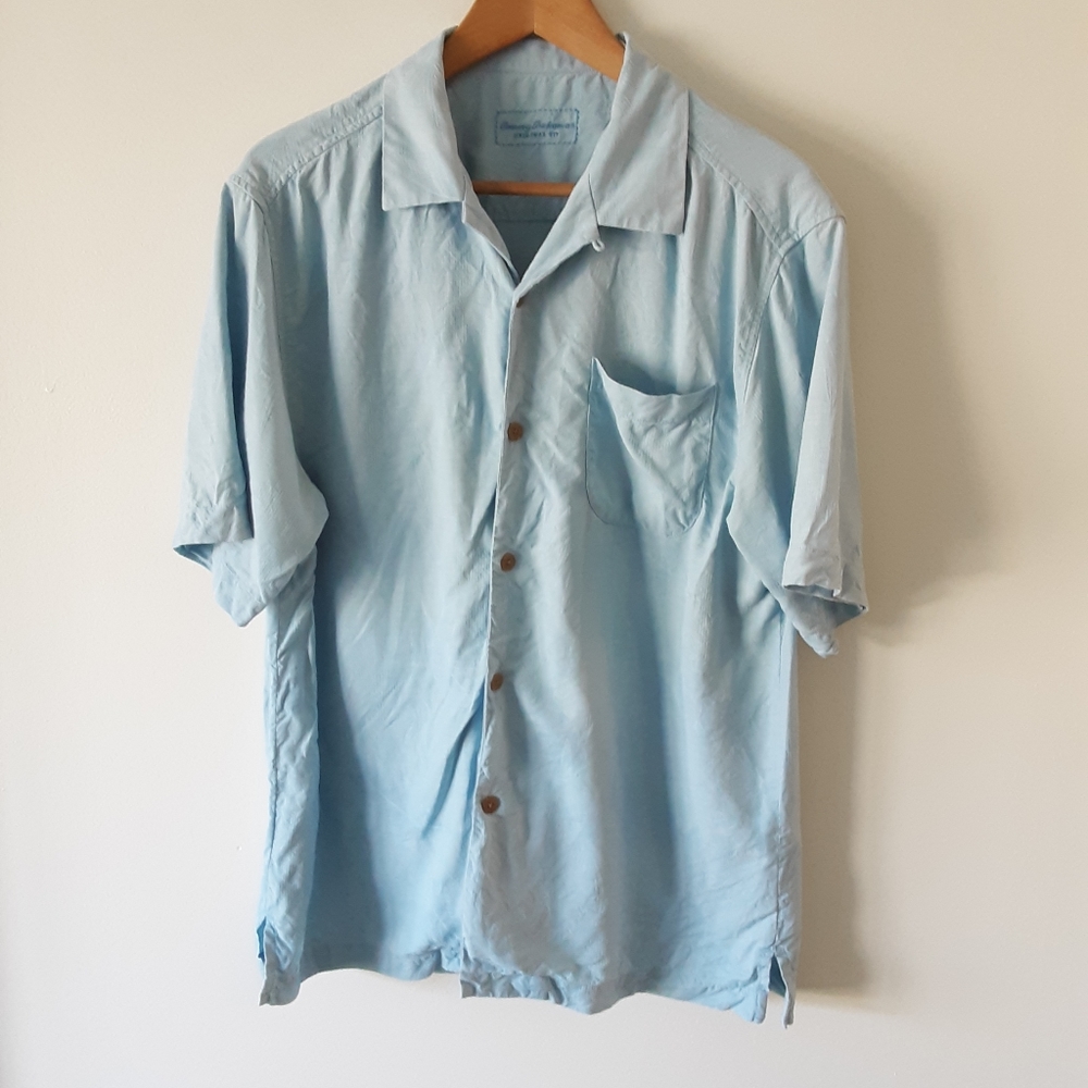 Tommy bahama silk button down